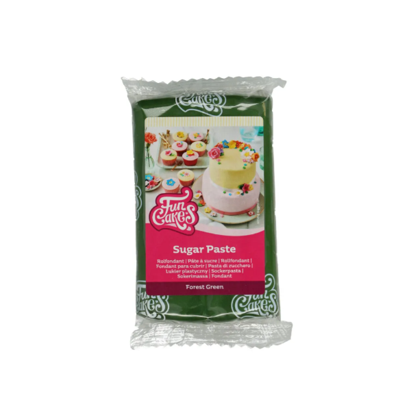 Sugar Paste Forest Green 250g Sugar Paste Forest Green 250g