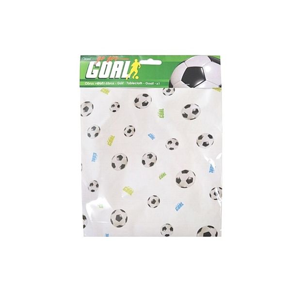 Tablecloth foil football 120 x 100 cm