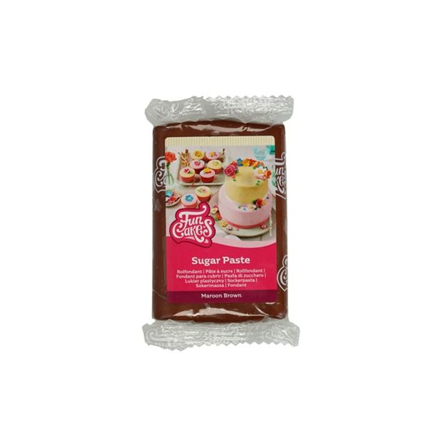 Poťahová hmota Sugar Paste Maroon Brown 250g Poťahová hmota Sugar Paste Maroon Brown 250g