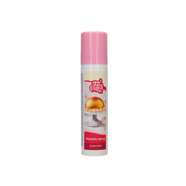 Barva ve spreji metalická zlatá 100 ml Barva ve spreji metalická zlatá 100 ml