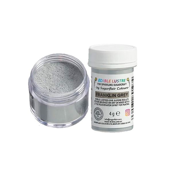 Farba prášková strieborná Franklin Grey 4 g Farba prášková strieborná Franklin Grey 4 g