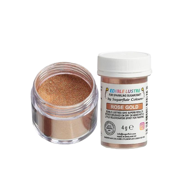 Barva prášková zlatá Lustry Rose Gold 4 g