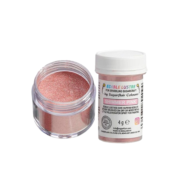 Barva prášková Lustry Shimmer Pink 4 g Barva prášková Lustry Shimmer Pink 4 g