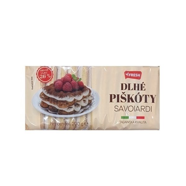 Piškoty dlouhé 200g Piškoty dlouhé 200g