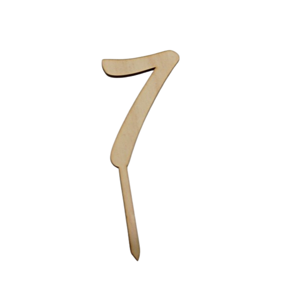 Groove number 0 - 9 wood Groove number 7 wood