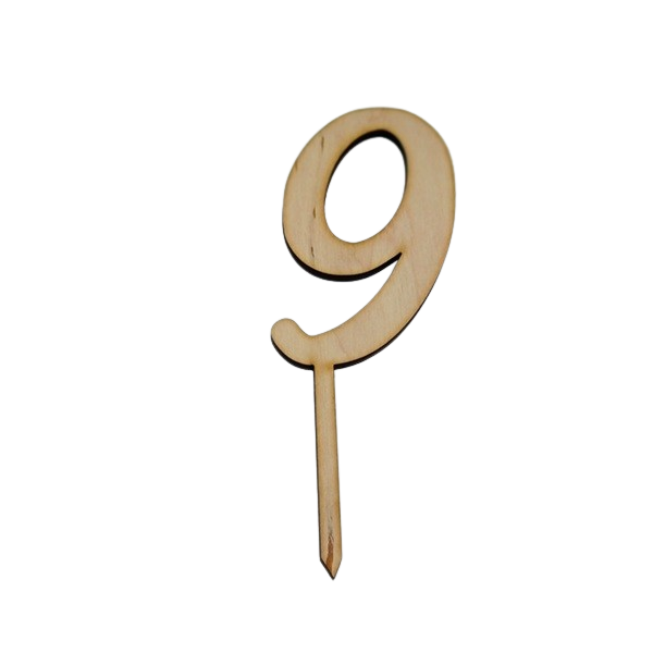 Groove number 0 - 9 wood Groove number 9 wood